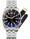 Balticus Deep Water czarno-niebieski Limitowany 50szt BAL-DWOBBG - Zegarki BALTICUS