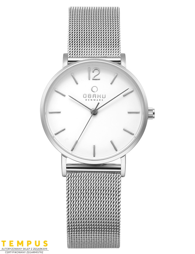 Zegarek klasyczny damski Obaku Denmark V197LXCWMC1 - Zegarki OBAKU Zegarek klasyczny damski Obaku Denmark V197LXCWMC1 - Zegarki OBAKU