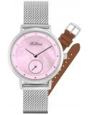 Balticus New Sky Silver Pink Pearl dodatkowy pasek BLT-BALNSSP - Zegarki BALTICUS