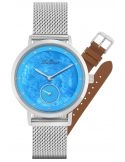 Balticus New Sky Silver Blue Pearl dodatkowy pasek BLT-BALNSSBL - Zegarki BALTICUS