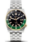 Balticus Deep Water czarno-zielony Limitowany 50szt BAL-DWRCBG - Zegarki BALTICUS