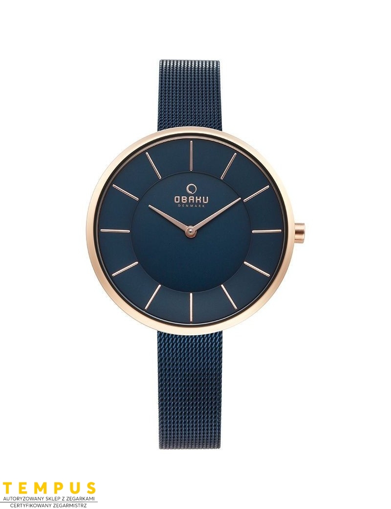 Zegarek klasyczny damski Obaku Denmark V185LXVLML - Zegarki OBAKU