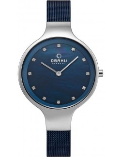 Zegarek klasyczny damski Obaku Denmark V173LXCLML - Zegarki OBAKU
