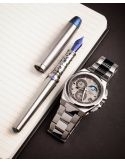 Balticus Chrono Moonphase 42mm z Piórem Limitowany PERUNFP - Zegarki BALTICUS
