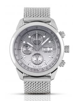 Balticus Grey Seal Chrono Szary Gradient Valjoux dodatkowy pasek BLT-BALGSGRCH