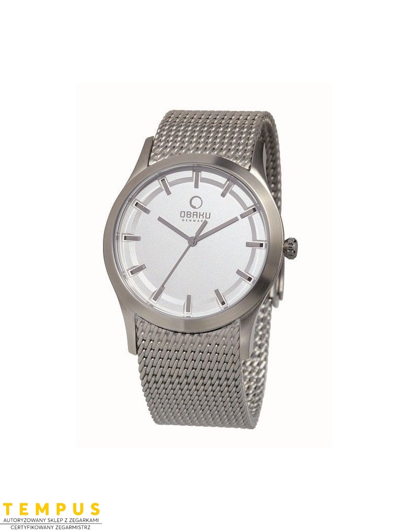Zegarek klasyczny męski Obaku Denmark V124GCIMC1 - Zegarki OBAKU Zegarek klasyczny męski Obaku Denmark V124GCIMC1 - Zegarki OBAKU