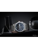Balticus Gwiezdny Pył DAMAST CHRONO 7750 42mm Awenturyn Niebieski BLT-BALSDDCHABA - Zegarki BALTICUS