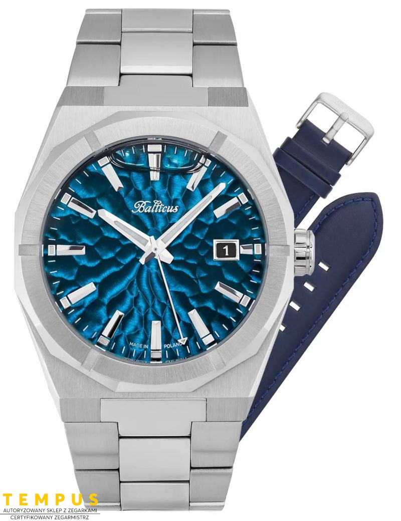 Balticus Gwiezdny Pył The O 40mm Niebieski Limitowany BLT-BALSDHDBLU - Zegarki BALTICUS Balticus Gwiezdny Pył The O 40mm Niebieski Limitowany BLT-BALSDHDBLU - Zegarki BALTICUS