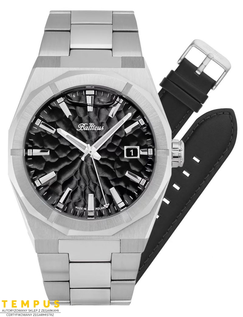 Balticus Gwiezdny Pył The O 40mm Czarny Limitowany BLT-BALSDHDBLA - Zegarki BALTICUS Balticus Gwiezdny Pył The O 40mm Czarny Limitowany BLT-BALSDHDBLA - Zegarki BALTICUS
