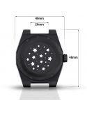 Balticus Gwiezdny Pył 40mm Czarny Power Reserve Automatic BALSDBPRBA - Zegarki BALTICUS