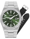 Balticus Gwiezdny Pył 40mm zielony z datownikiem BLT-BALSDGHD - Zegarki BALTICUS