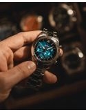 Balticus Flying Seal 44mm Niebieski Limitowany 80szt BALFSQCHBLU - Zegarki BALTICUS