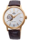 Zegarek klasyczny, elegancki męski Orient Bambino Automatic RA-AG0003S30B Open Heart - Zegarki ORIENT