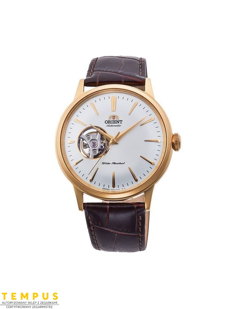 Zegarek klasyczny, elegancki męski Orient Bambino Automatic RA-AG0003S30B Open Heart - Zegarki ORIENT Zegarek klasyczny, elegancki męski Orient Bambino Automatic RA-AG0003S30B Open Heart - Zegarki ORIENT