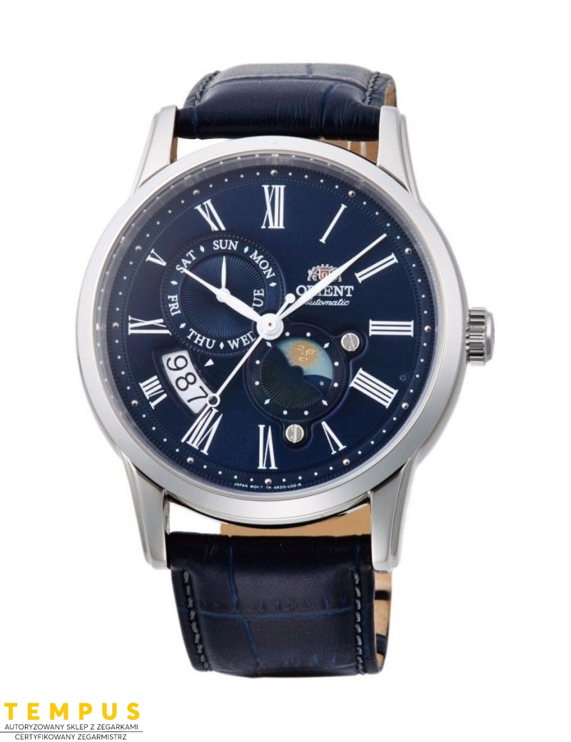 Zegarek klasyczny męski Orient RA-AK0011D10B Sun & Moon Automatic - Zegarki ORIENT Zegarek klasyczny męski Orient RA-AK0011D10B Sun & Moon Automatic - Zegarki ORIENT