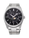 Zegarek klasyczny męski Orient Classic Sun & Moon Automatic RA-AK0307B30B - Zegarki ORIENT