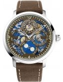 Frederique Constant Manufacture Slimline Perpetual Calendar Automatic The Naked Watchmaker Limited Edition FC-775TNW4S6 - Zegarki FREDERIQUE CONSTANT