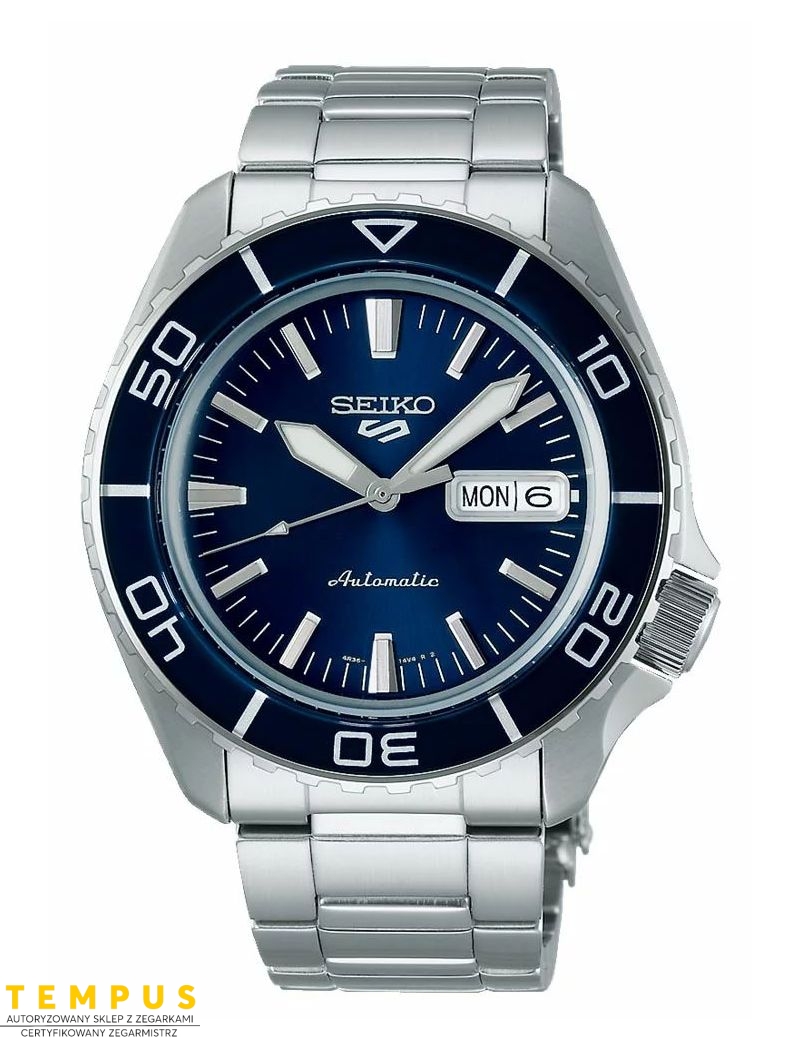 Seiko 5 Sports SKX Bluetone Redux SRPK97K1 - Zegarki SEIKO