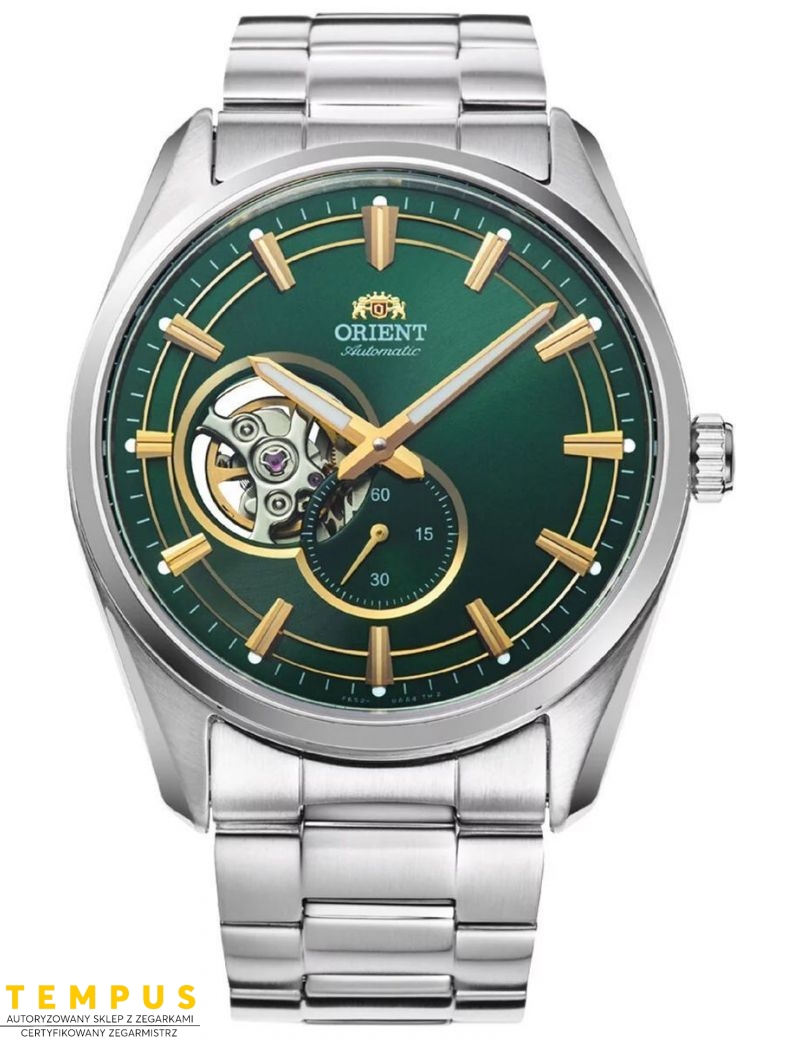 Orient Contemporary Mechanical Open Heart RA-AR0008E30B - Zegarki ORIENT Orient Contemporary Mechanical Open Heart RA-AR0008E30B - Zegarki ORIENT