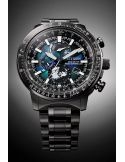 Zegarek lotniczy męski Citizen Promaster Sky Radio Controlled 100th Anniversary Limited Edition BY3005-56E na bransolecie stalowej