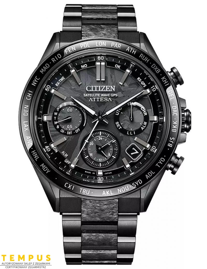 Citizen Attesa Satellite Wave GPS Hakuto-R Limited Edition CC4067-66E - Zegarki CITIZEN