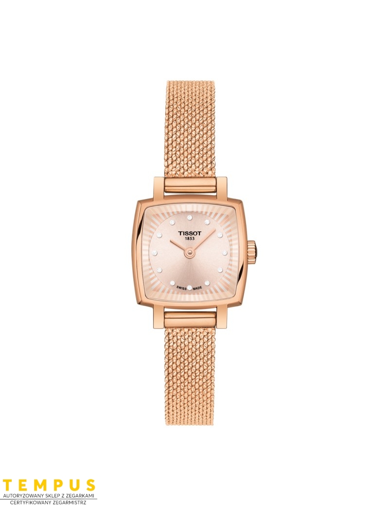 Tissot LOVELY SQUARE T058.109.33.456.00 - Zegarki TISSOT Tissot LOVELY SQUARE T058.109.33.456.00 - Zegarki TISSOT