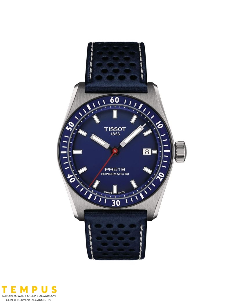 Tissot PR516 Powermatic 80 38mm T149.407.16.041.00 - Zegarki TISSOT Tissot PR516 Powermatic 80 38mm T149.407.16.041.00 - Zegarki TISSOT