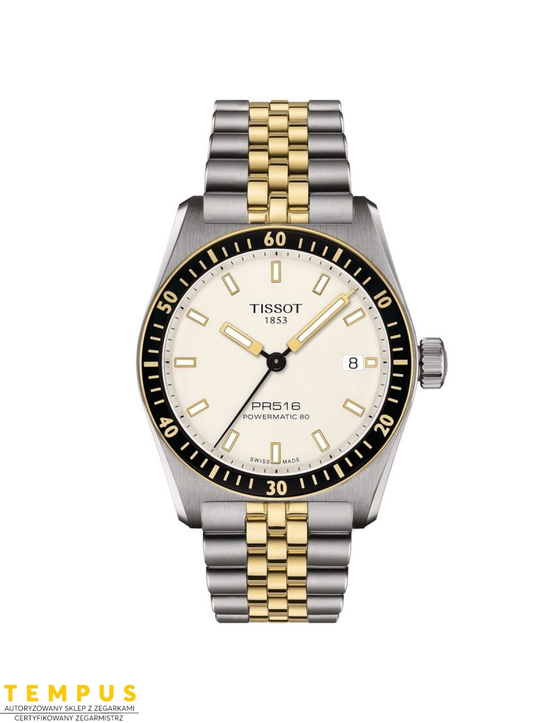 Tissot PR516 Powermatic 80 38mm T149.407.22.011.00 - Zegarki TISSOT