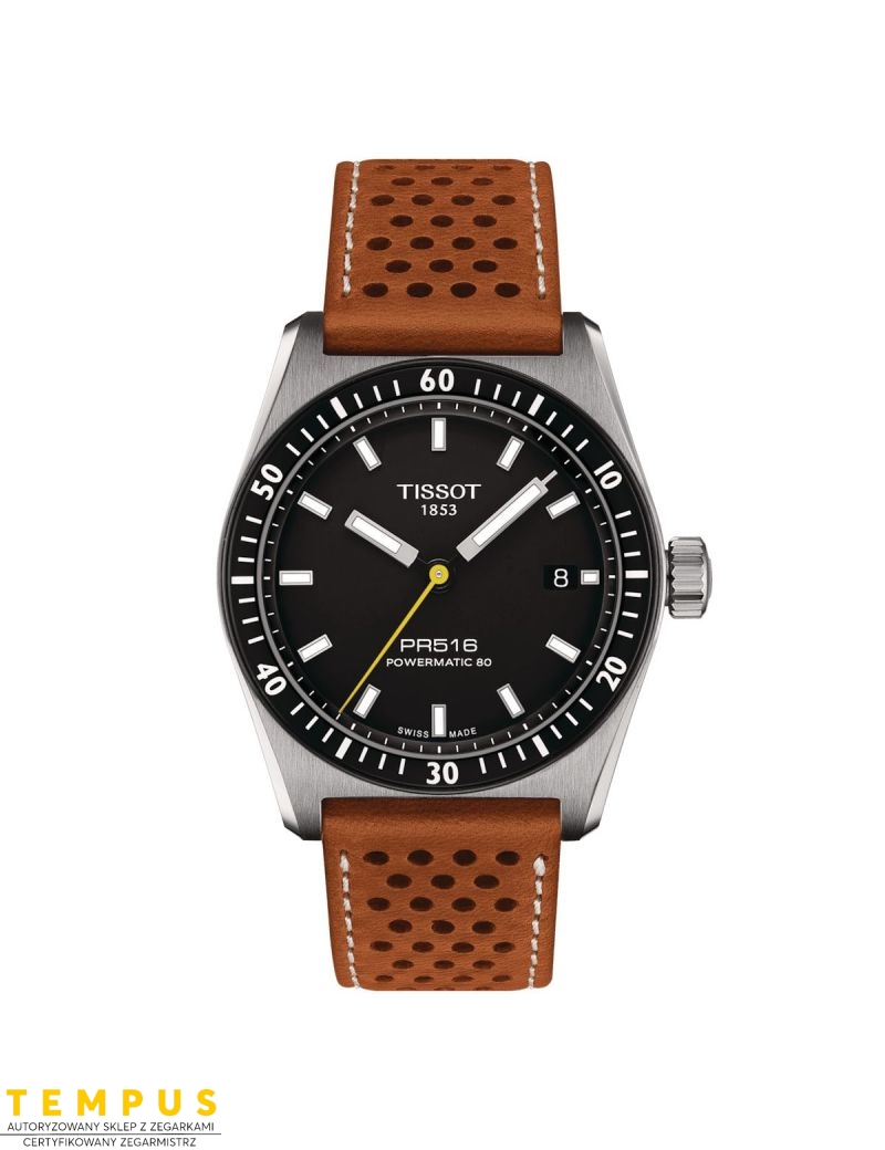 Tissot PR516 Powermatic 80 38mm T149.407.16.051.00 - Zegarki TISSOT Tissot PR516 Powermatic 80 38mm T149.407.16.051.00 - Zegarki TISSOT
