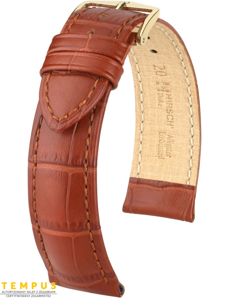 Pasek HIRSCH Duke L 01028070-1-20 skórzany 20 mm - HIRSCH - paski do zegarków Pasek HIRSCH Duke L 01028070-1-20 skórzany 20 mm - HIRSCH - paski do zegarków