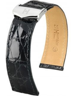 Pasek HIRSCH Savoir Duo 07208450-2-1916 ze skóry krokodyla 19 mm