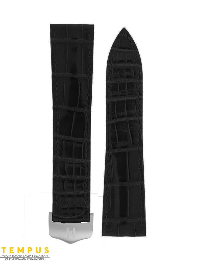 Pasek HIRSCH Savoir 07308450-2-1916 ze skóry krokodyla 19 mm - HIRSCH - paski do zegarków Pasek HIRSCH Savoir 07308450-2-1916 ze skóry krokodyla 19 mm - HIRSCH - paski do zegarków