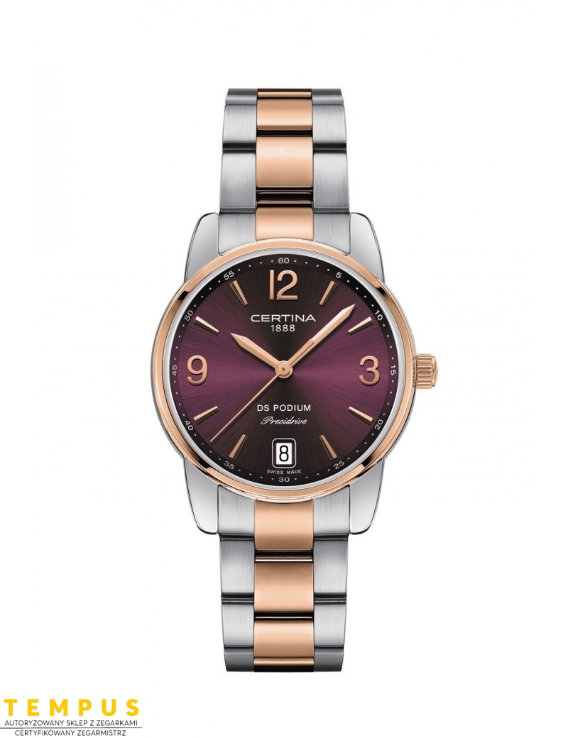 Certina DS PODIUM Lady Quartz C034.210.22.427.00 - Zegarki CERTINA
