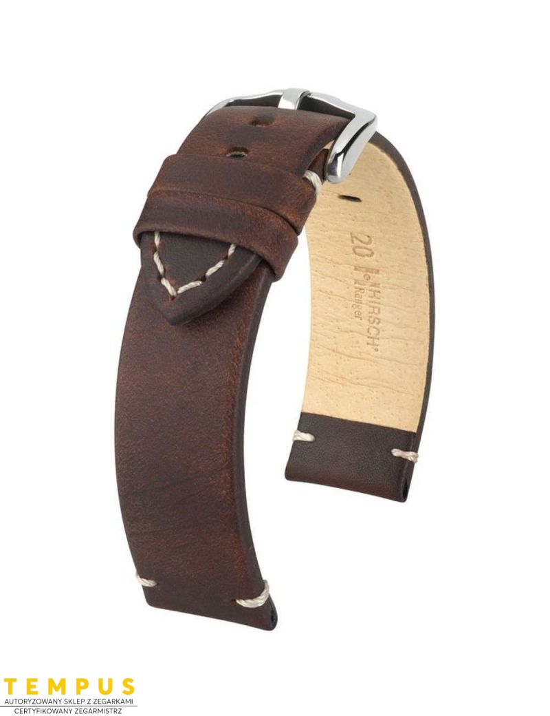Pasek HIRSCH Ranger L 05402010-2-22 skórzany 22 mm - HIRSCH - paski do zegarków Pasek HIRSCH Ranger L 05402010-2-22 skórzany 22 mm - HIRSCH - paski do zegarków
