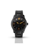 Balticus Latająca Foka Czarny 44mm dodatkowy pasek BALFSBLP - Zegarki BALTICUS