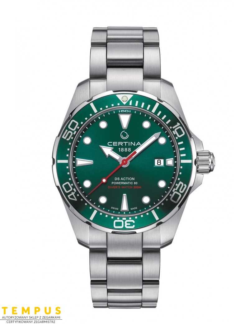 Certina DS ACTION Diver C032.407.11.091.00 Powermatic 80 - Zegarki CERTINA Certina DS ACTION Diver C032.407.11.091.00 Powermatic 80 - Zegarki CERTINA