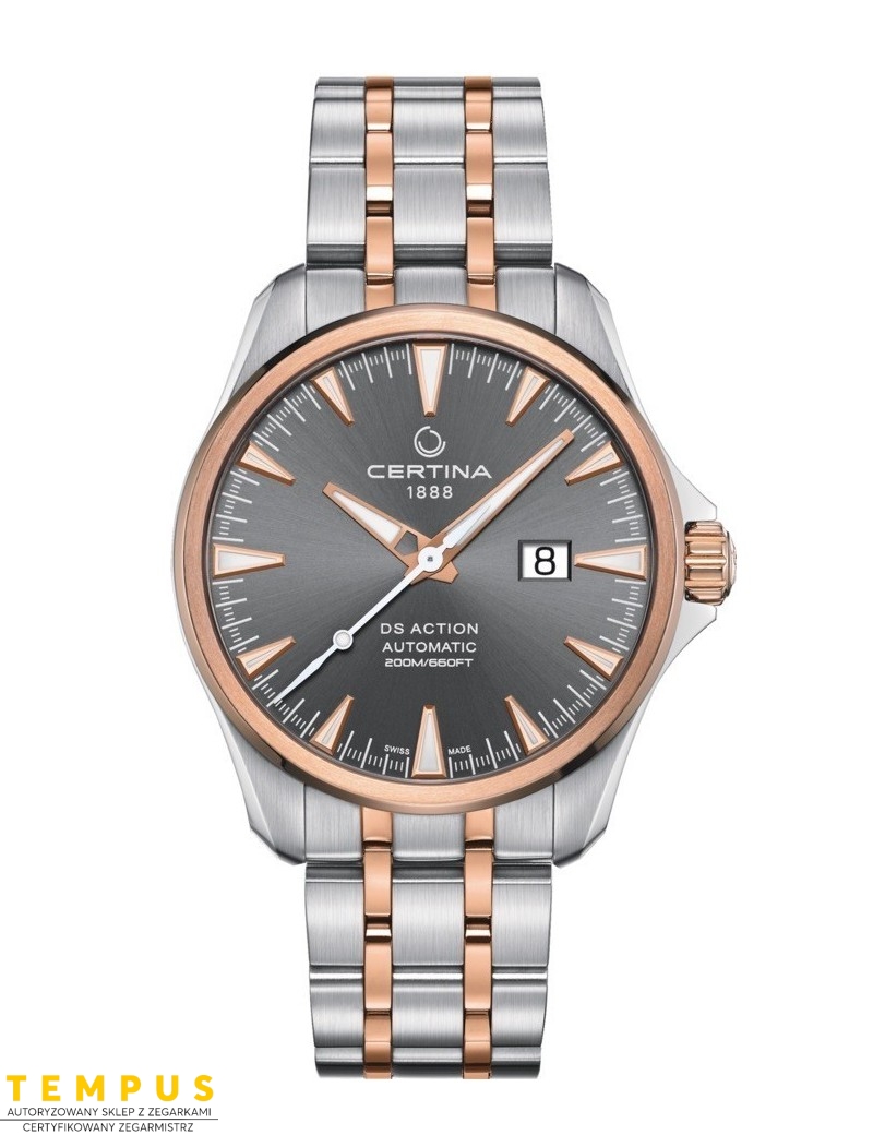 Certina DS ACTION BIG DATE Automatic C032.426.22.081.00 - Zegarki CERTINA