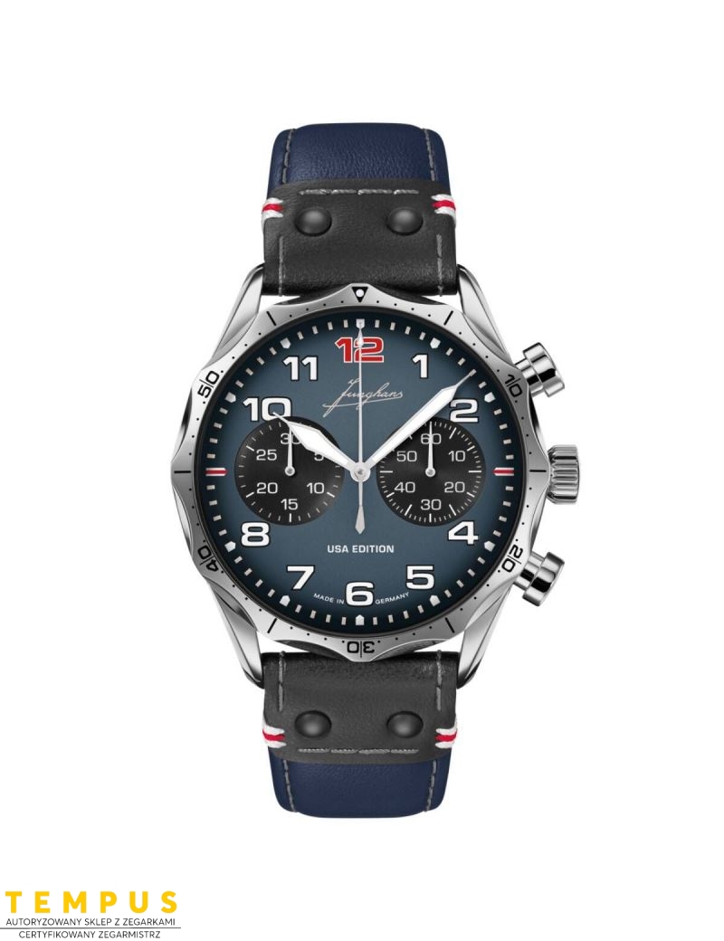 Junghans Pilot Chronoscope Edition 27/3496.00 - Zegarki JUNGHANS Junghans Pilot Chronoscope Edition 27/3496.00 - Zegarki JUNGHANS