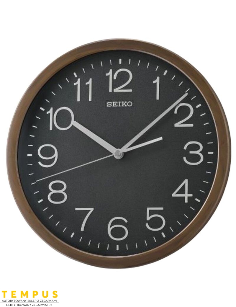 Zegar ścienny bez tykania cichy Seiko QXA808A 31 cm Zegar ścienny bez tykania cichy Seiko QXA808A 31 cm
