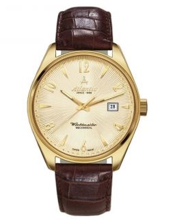 Atlantic Worldmaster Art Deco 51651.45.35G Mechanical - Zegarki ATLANTIC