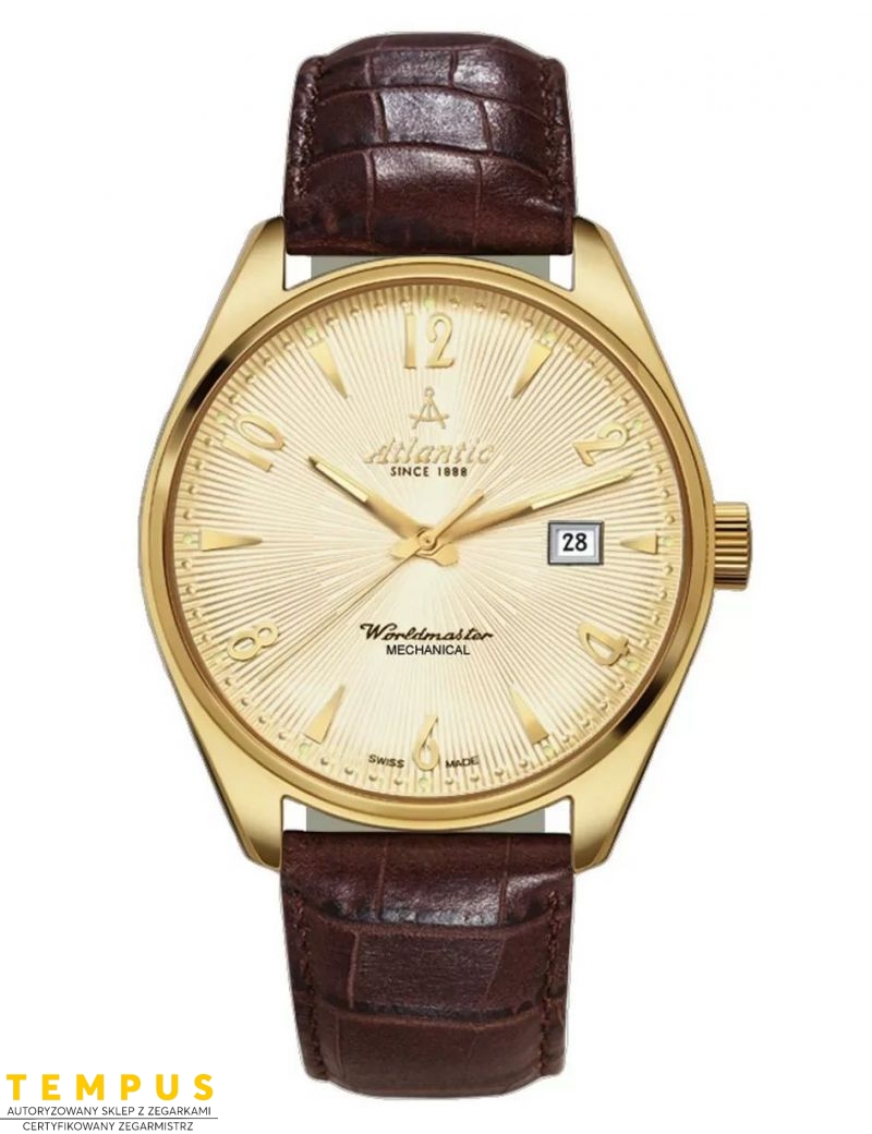 Atlantic Worldmaster Art Deco 51651.45.35G Mechanical - Zegarki ATLANTIC Atlantic Worldmaster Art Deco 51651.45.35G Mechanical - Zegarki ATLANTIC