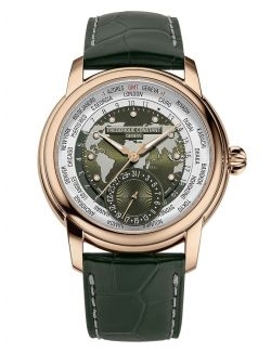 Frederique Constant Classic Worldtimer Manufacture Limited Edition 18K FC-718KWWM4H9 - Zegarki FREDERIQUE CONSTANT