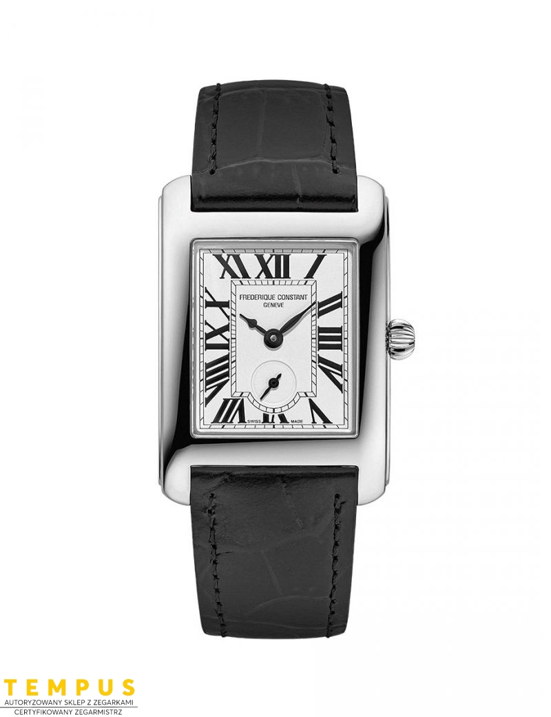 Frederique Constant Classics Carree Small Seconds FC-235S2C6 - Zegarki FREDERIQUE CONSTANT Frederique Constant Classics Carree Small Seconds FC-235S2C6 - Zegarki FREDERIQUE CONSTANT