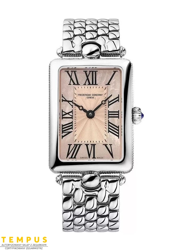 Frederique Constant Classics Art Deco Carree FC-200MPSAL2AC6B - Zegarki FREDERIQUE CONSTANT Frederique Constant Classics Art Deco Carree FC-200MPSAL2AC6B - Zegarki FREDERIQUE CONSTANT