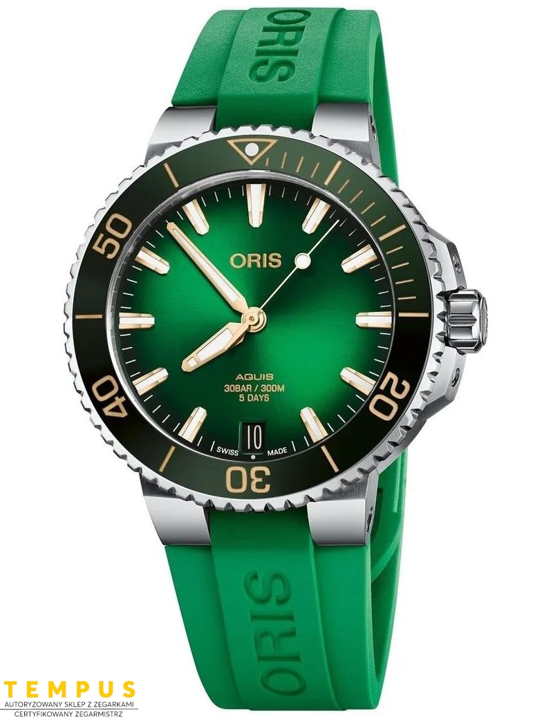 Oris Aquis Date Calibre 400 01 400 7769 4127-07 4 22 77FC 41.5mm - Zegarki ORIS Oris Aquis Date Calibre 400 01 400 7769 4127-07 4 22 77FC 41.5mm - Zegarki ORIS