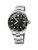 Oris Divers Date Black 39mm 01 733 7795 4054-SET - Zegarki ORIS