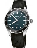 Oris Divers Date Petrol Blue 39mm 01 733 7795 4055-SET - Zegarki ORIS