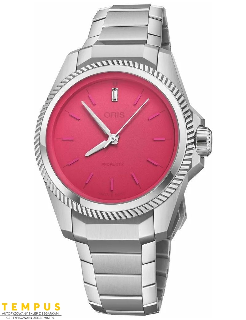 Oris ProPilot X Miss Piggy Edition 01 531 7796 4158-07 8 17 05LC - Zegarki ORIS Oris ProPilot X Miss Piggy Edition 01 531 7796 4158-07 8 17 05LC - Zegarki ORIS