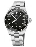 Oris Divers Date Black 39mm 01 733 7795 4054-SET - Zegarki ORIS