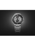 Seiko Astron Silvery Night Dual Time Chronograph Titanium Solar GPS SSH153J1 - Zegarki SEIKO